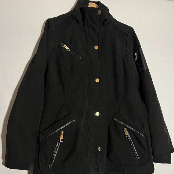 GUESS Softshell Jacket - Black - Size M - Picture 3 of 5